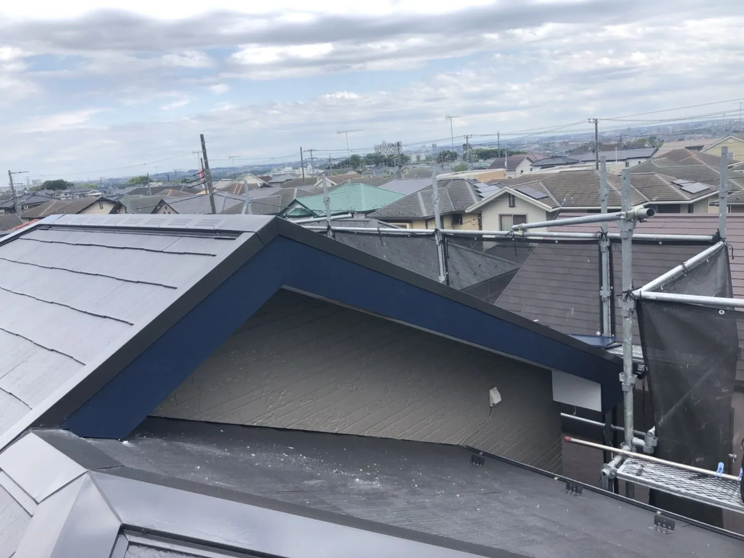 外装工事10:破風板金