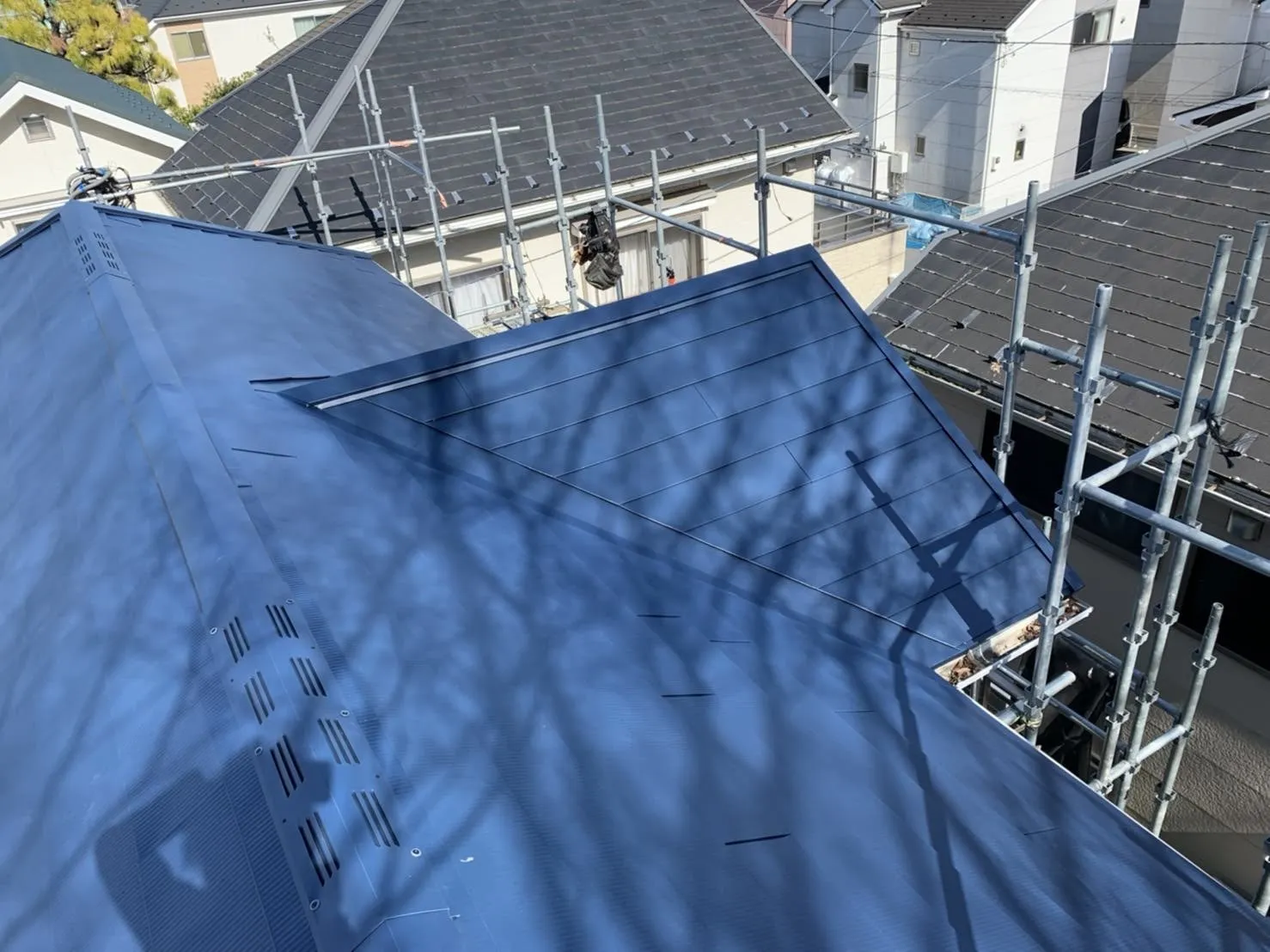 屋根工事4:カバー工法