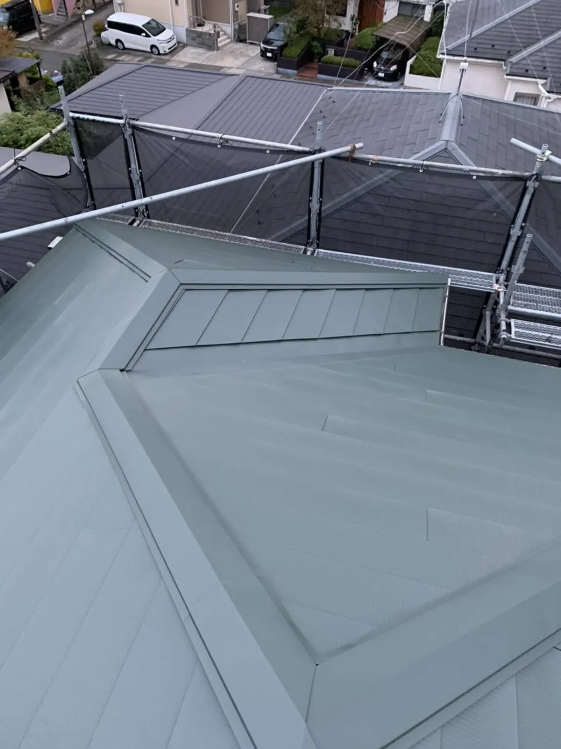 屋根工事5:カバー工法