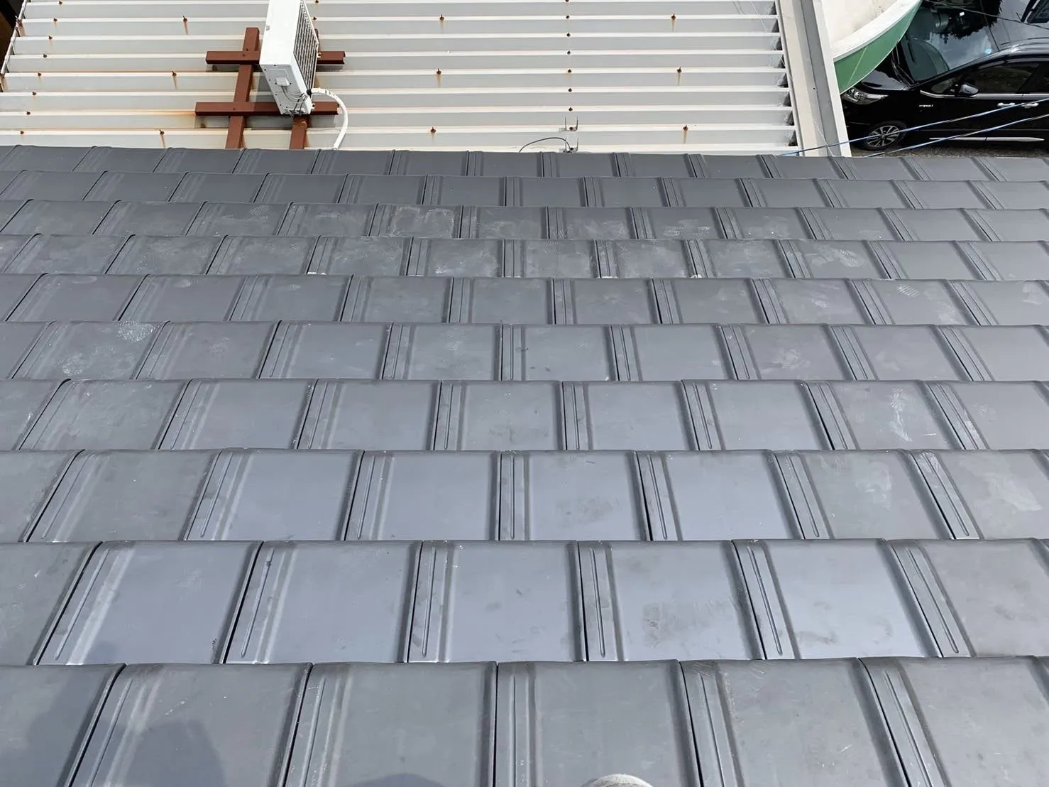 屋根工事6:トップライト撤去