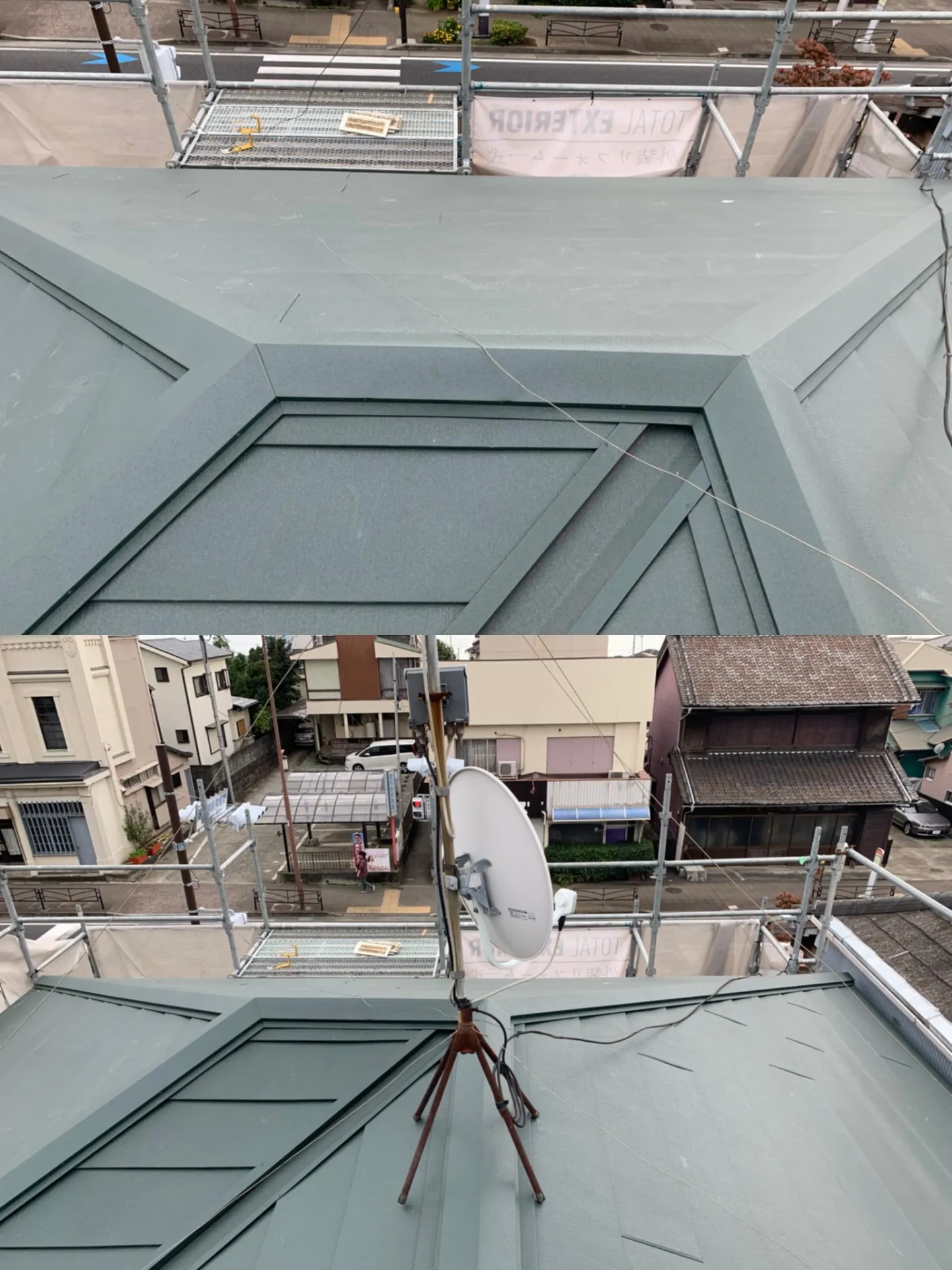 屋根工事12:カバー工法