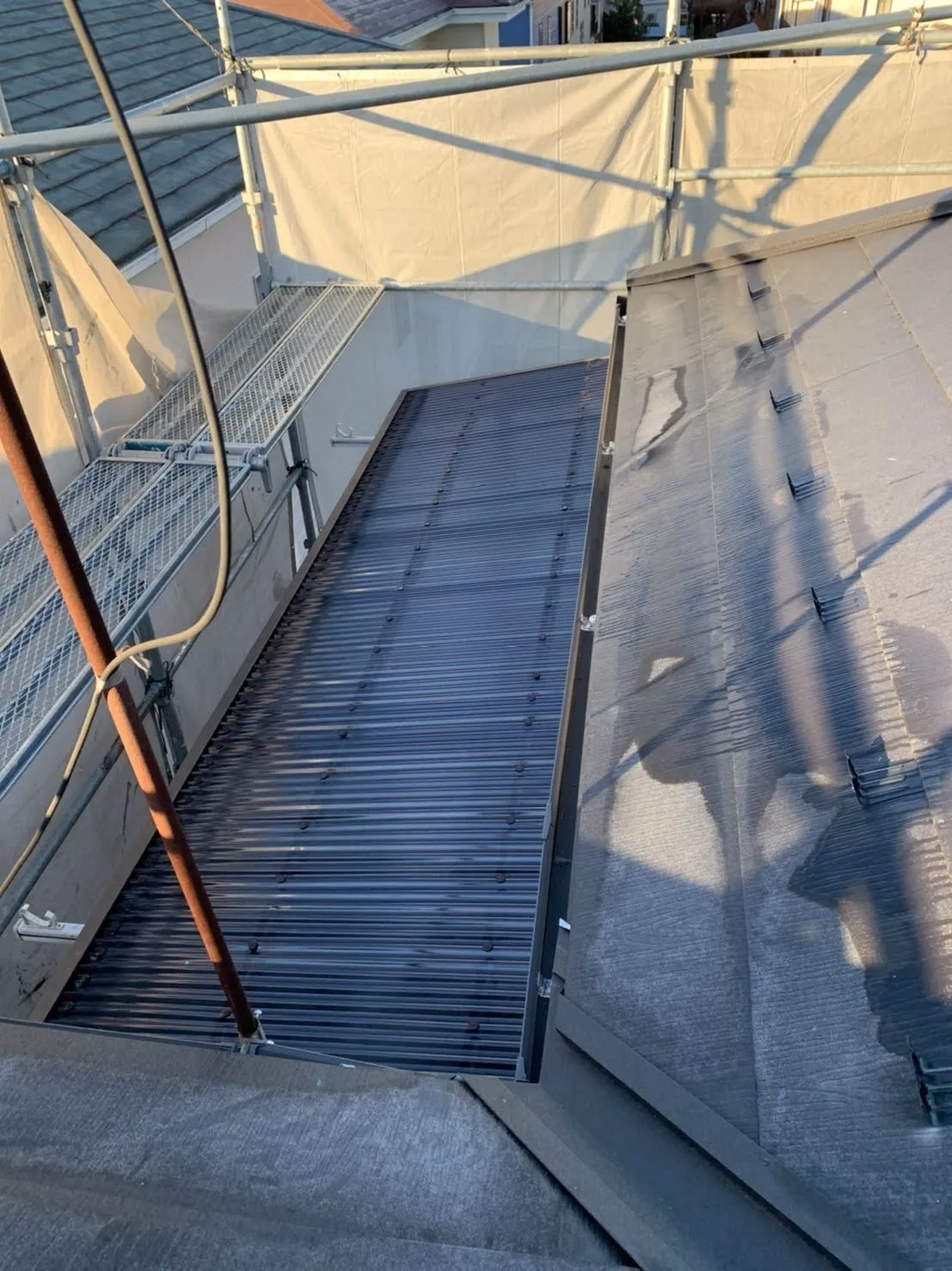 屋根工事14-③:カバー工法