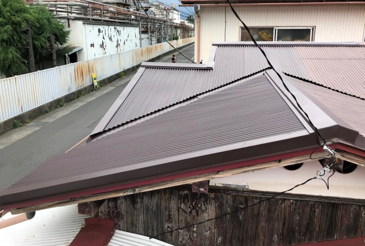 屋根工事15:一部 カバー工法